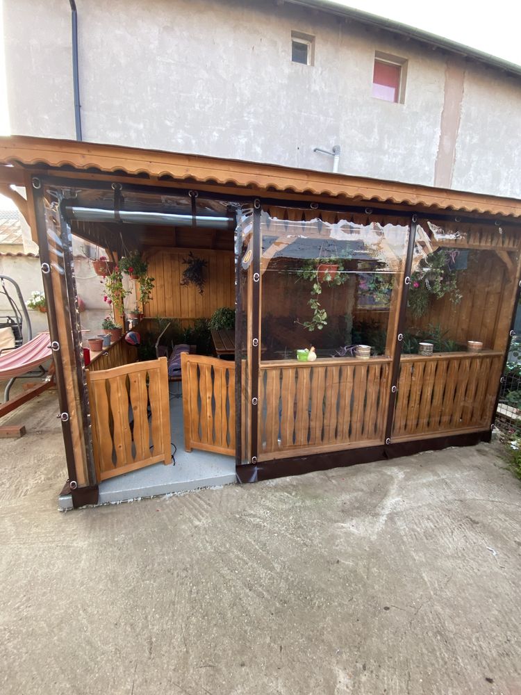 Producator folie pvc cristal pentru terase,foisoare si balcoane!80ron