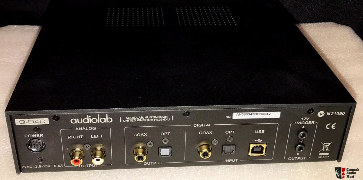 DAC/Q dac Audiolab amplificator căști+preamplificator