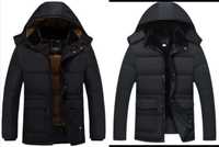 Новые мужские зимние куртки черного цвета 48, 50. 52, 54, 56