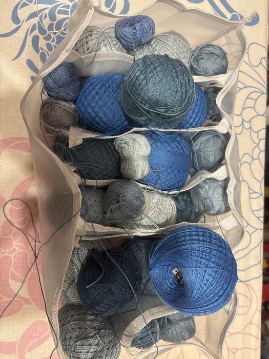 Ata macrame, cusut crosetat, tricotat, lana