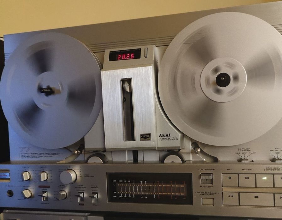 Akai GX-77 stare estetica și tehnică ok