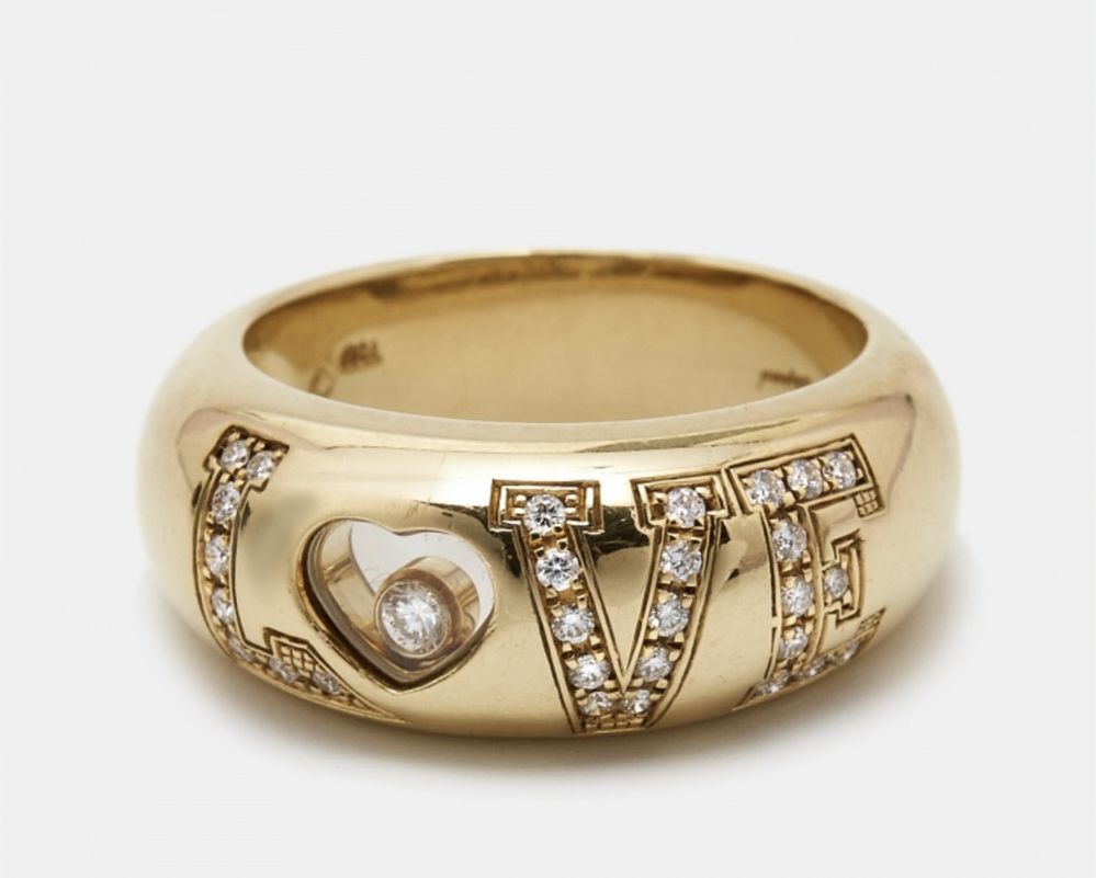 Chopard пръстен с диаманти