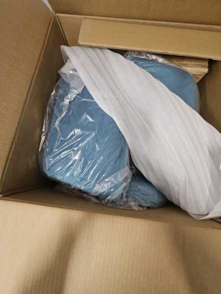 Син трапезен стол - Нов