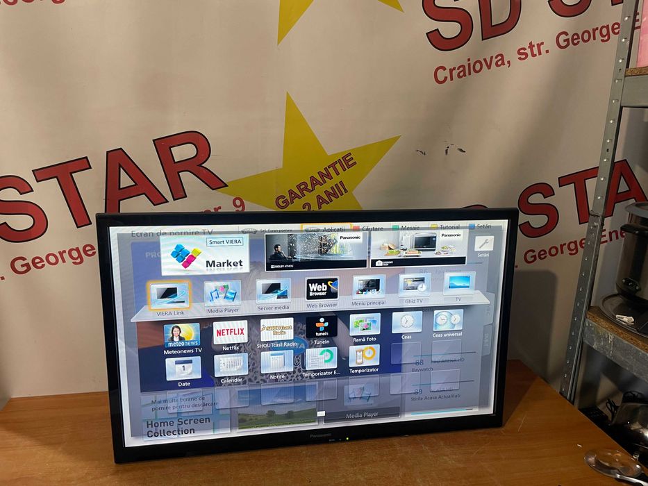 Televizor Led FullHD 100Hz PanasonicTX-L32BL6Y/82cm Garantie 2ani