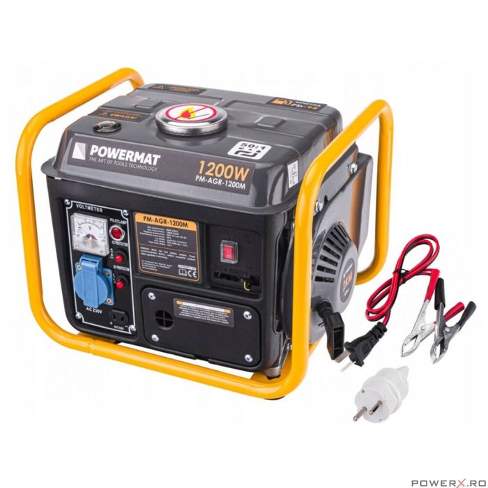 Generator curent electric 1200W, 2 CP, motor 2 timpi, Powermat
