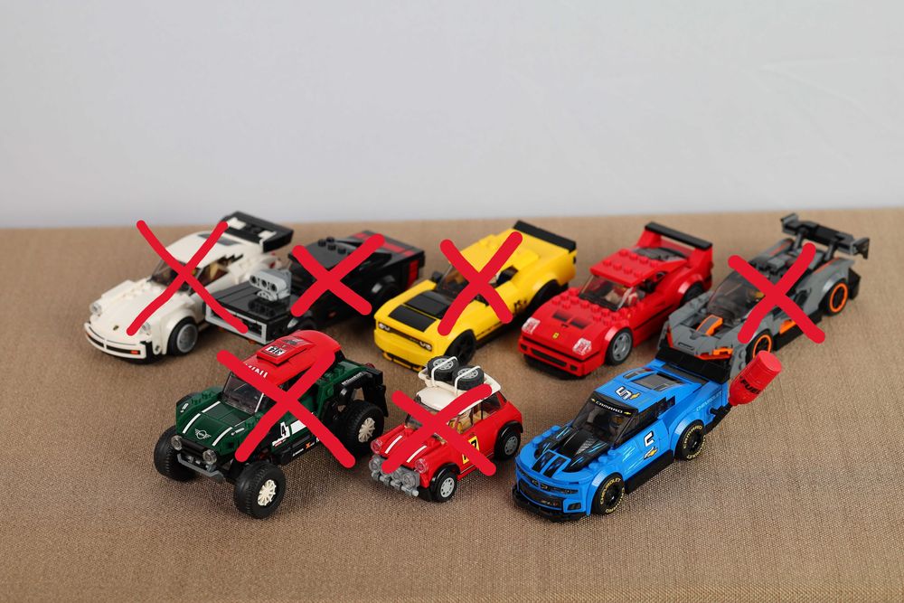 Lego Speed Champions 2018 - 2023 (se vand si separat)