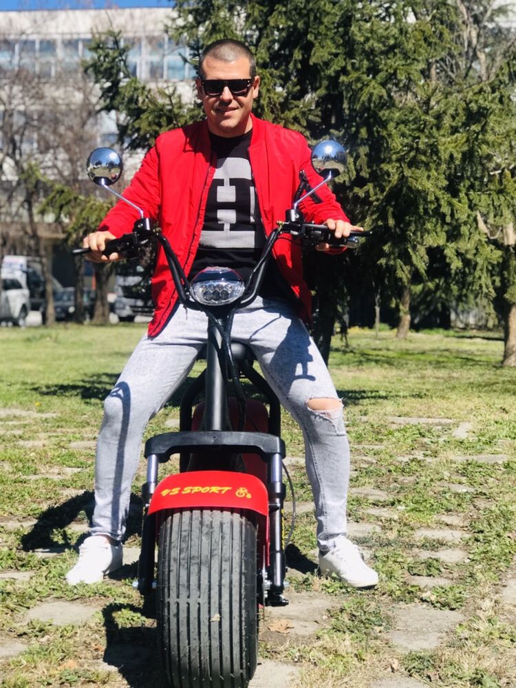 Харли скутер 1500W • Citycoco scooter 1500W • Електрически скутер •