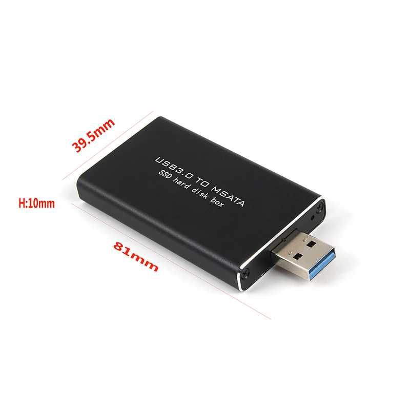 Adaptor MSATA la USB 5Gbps USB 3.0 SSD