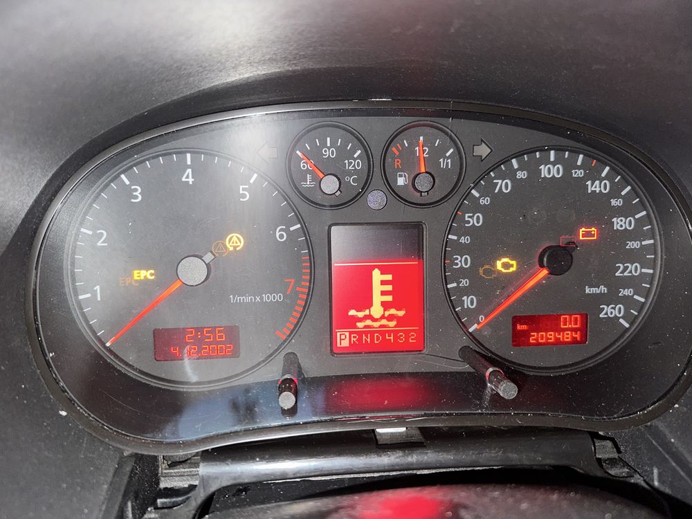 Km Audi A3 8l full fis