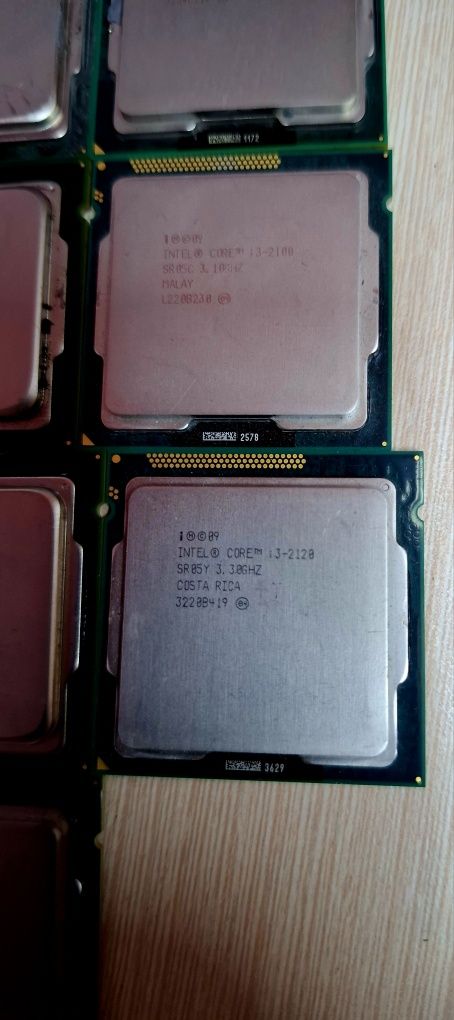 Продам процессоры core I3 второго поколения