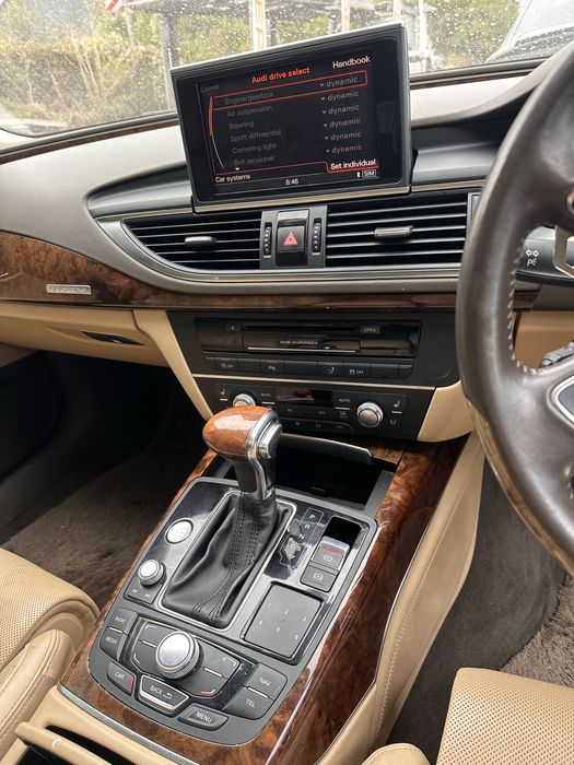 Кожен салон от ауди а7 / седалки audi a7