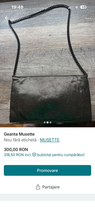 Geanta Musette, noua.