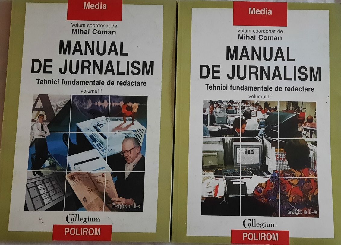 Manual de jurnalism vol.I și II și Introducere in sistemul mass media