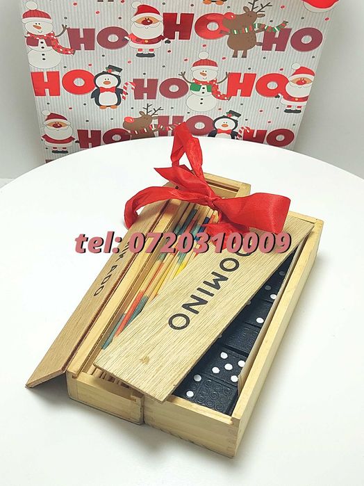 Pachet Craciun  Joc Marocoo mikadoSi Domino  Transport Gratuit