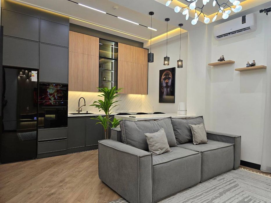 Ул.Нукусская ЖК Skyline tower 2х комнатная евроремонт Укомплектована