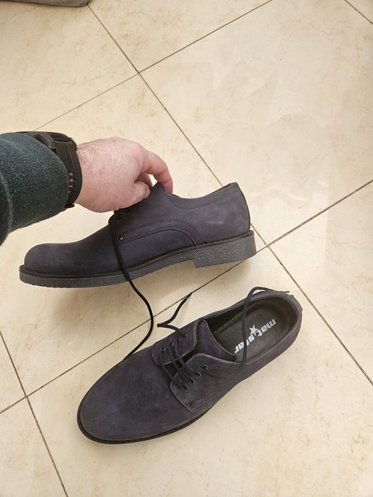 Велурени обувки Mat Star