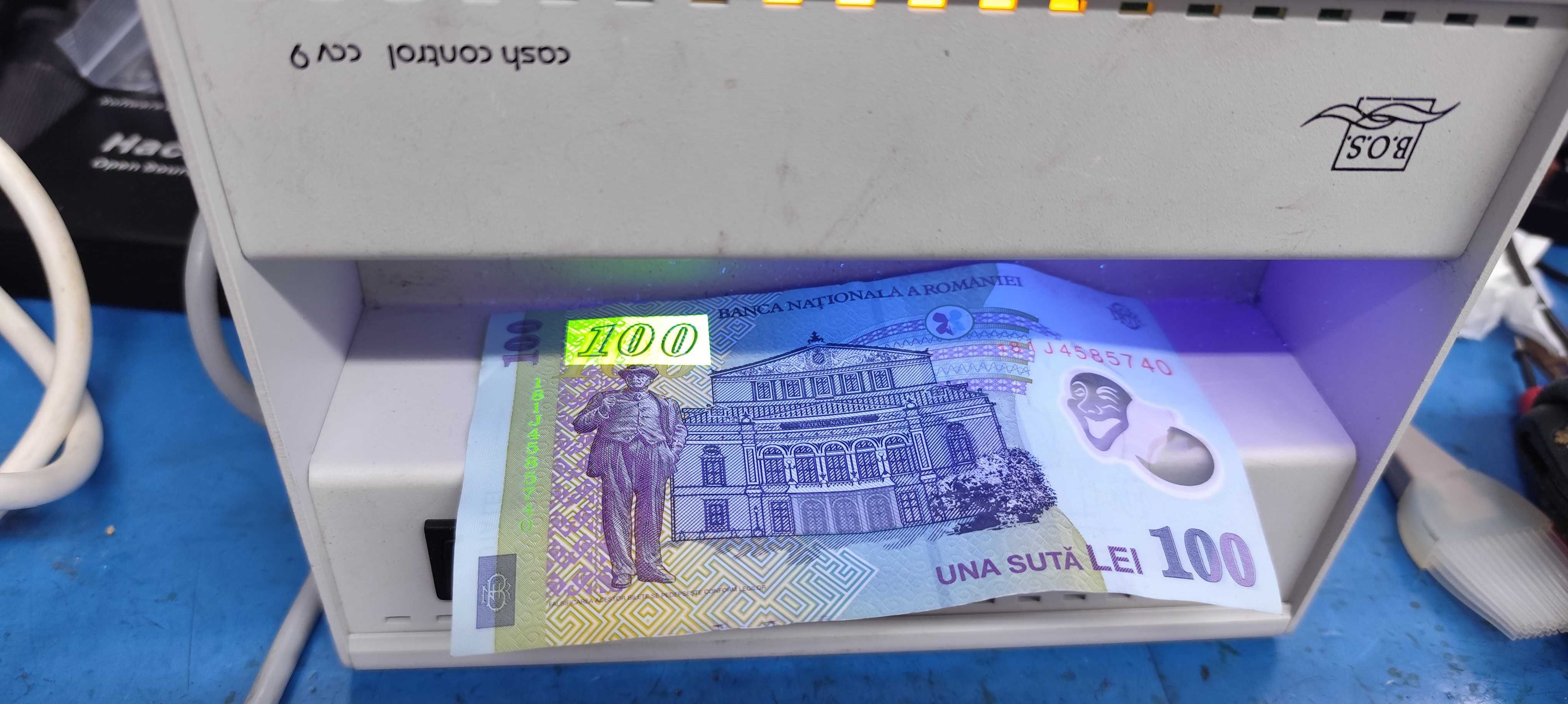 aparat scaner ultraviolete pentru bani cash control cu proba