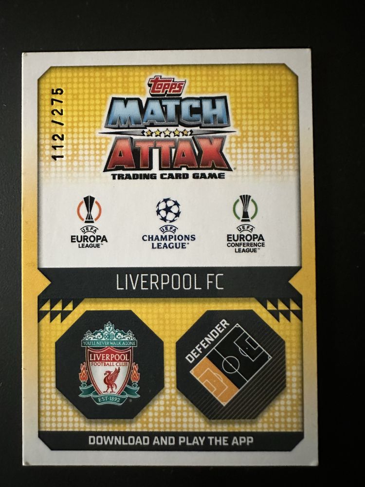 Футболни карти Match Attax