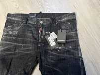 Dsquared2 blugi Tidy Biker Jean 52 italy, sau XL, retail 745 euro