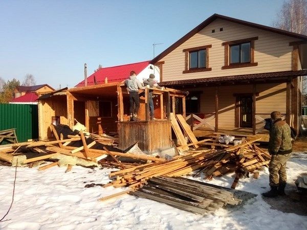 Демонтаж вручную крыши,стены,полы Шымкент