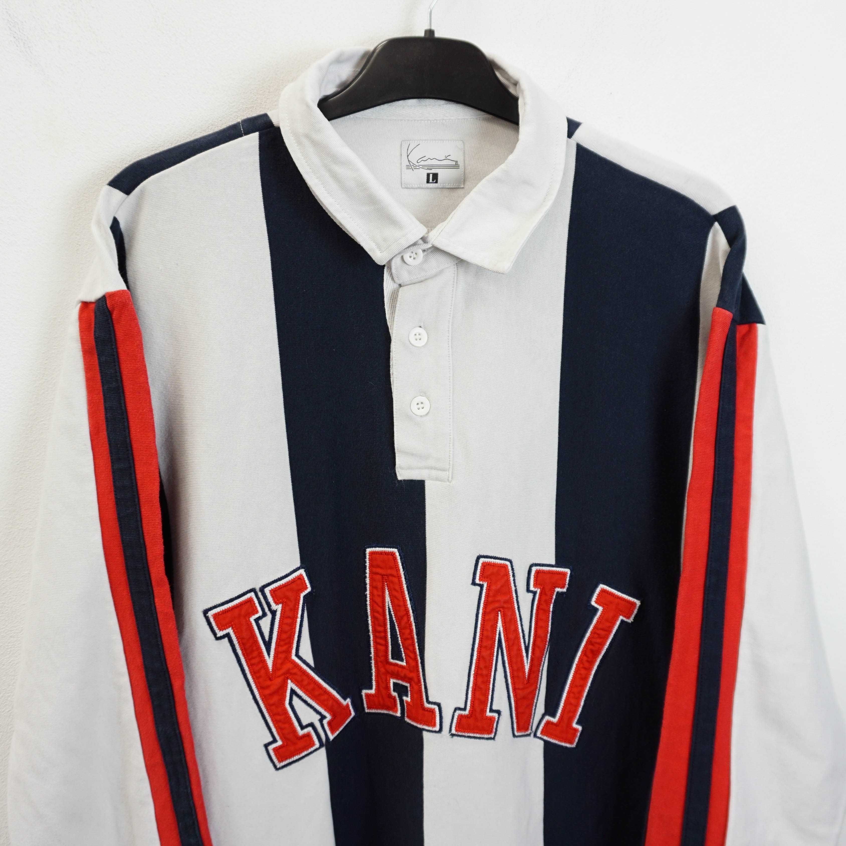 KARL KANI Rugby Shirt - винтидж блуза - L