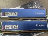 RAM Kingston Hyperx blu DDR3 1600 2 x 2GB