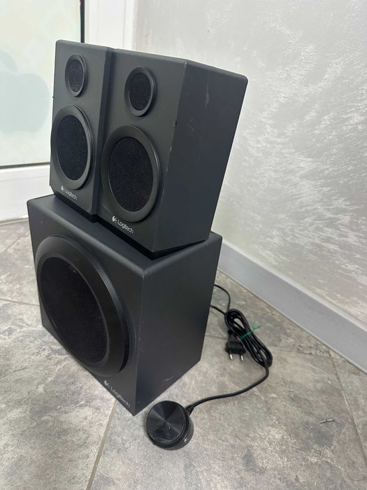 Тонколони , буфер Logitech Z333 2.1 за компютър