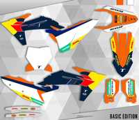 Set stikere ktm 2024 exc f tbi redbull