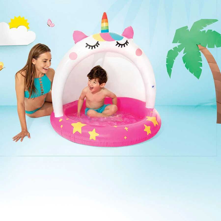 Piscina pentru copii Intex Unicorn, 102 x 102 cm