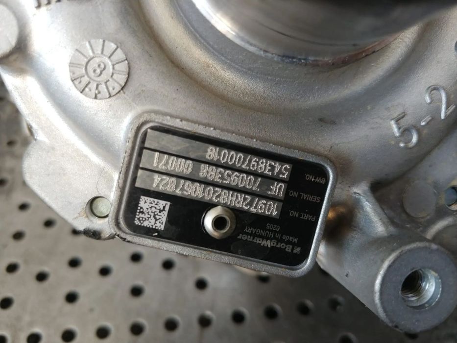 turbina 1.6 dci r9me414 nissan qashqai 2 j11 megane 3 54389700018