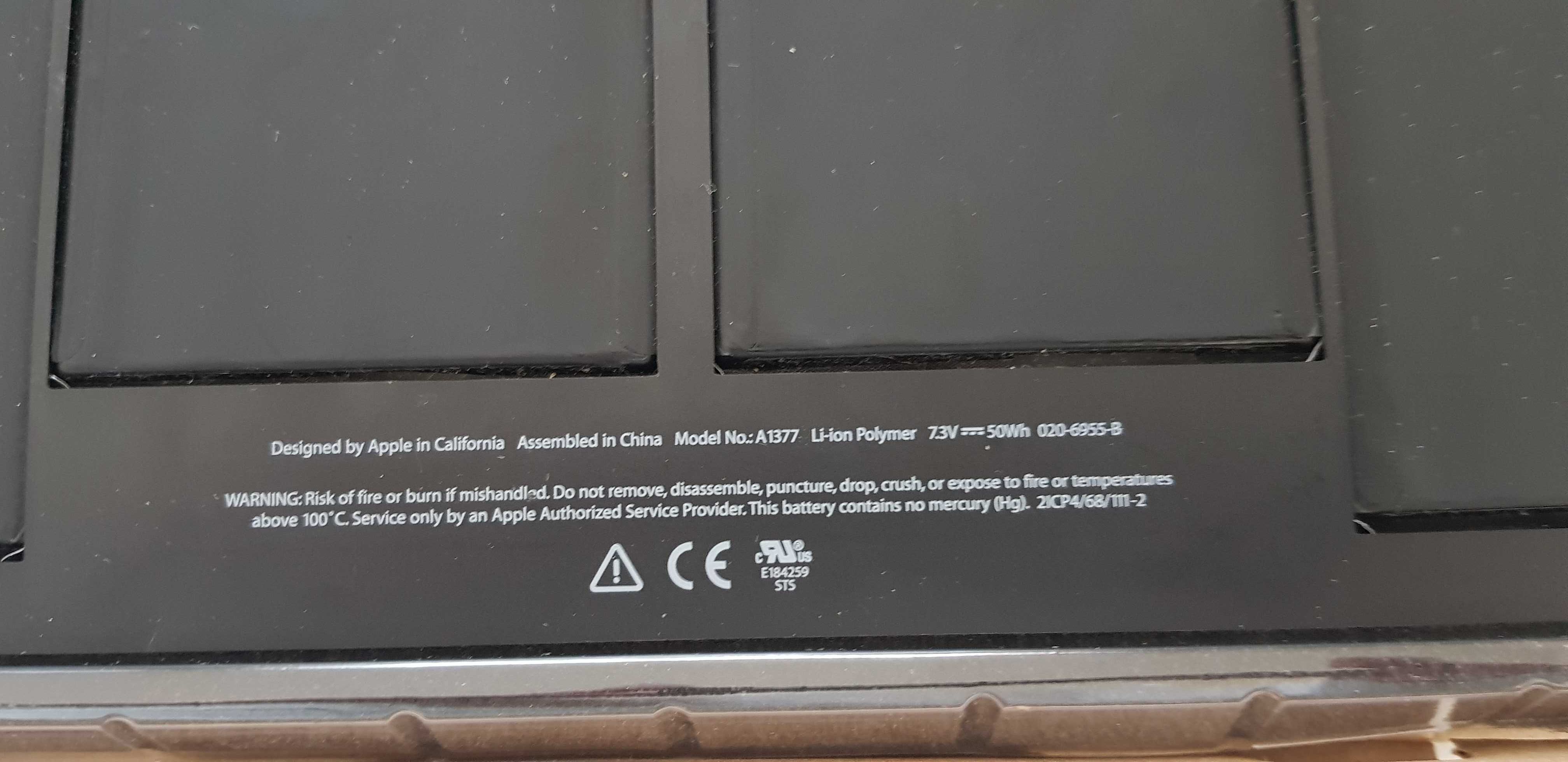 Чисто нова Батерия за Apple MacBook Air A1369 13",A1466-A1405,A1496