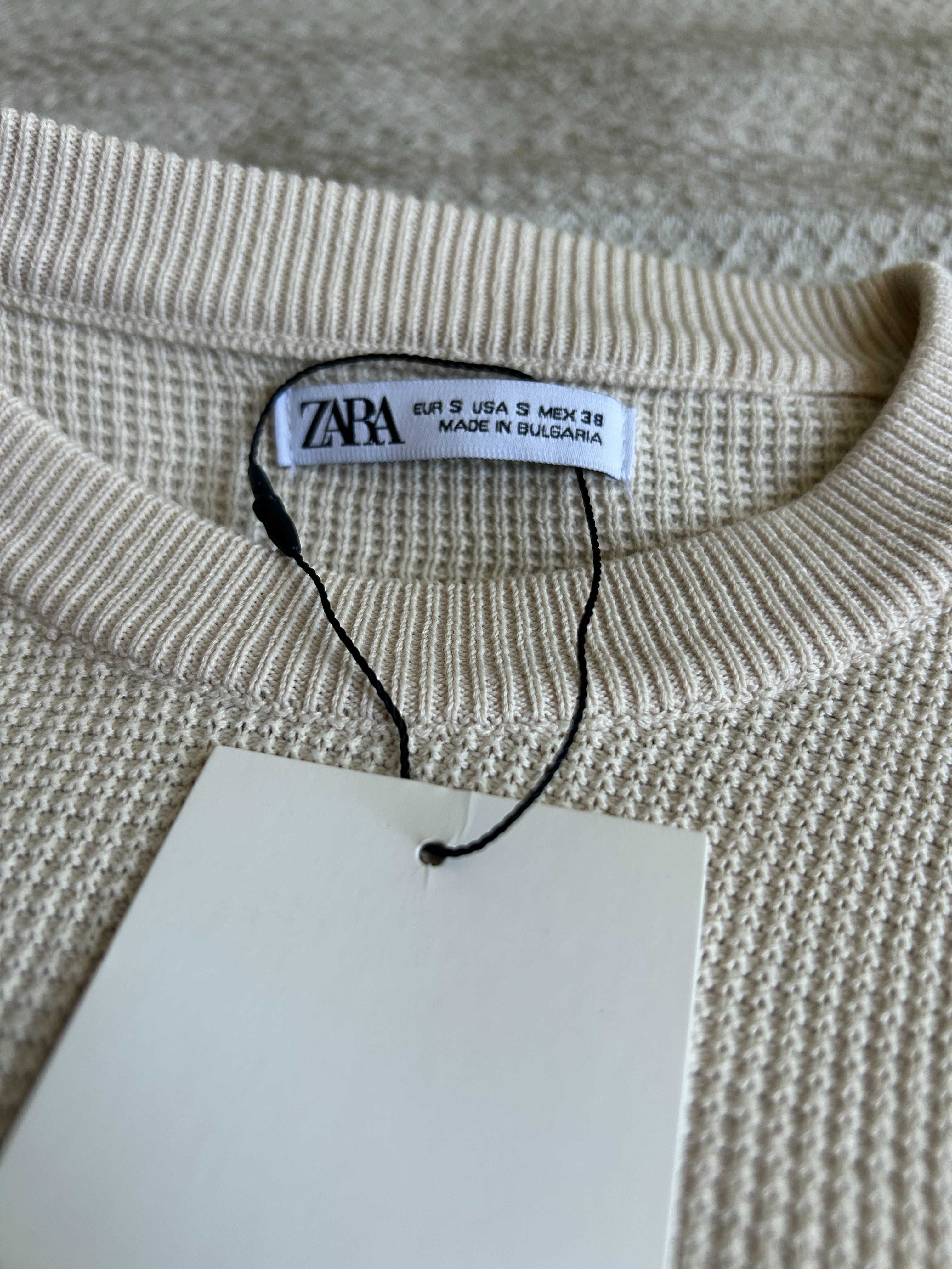 Мъжки памучен пуловер Zara