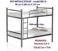 PAT etajat metalic model BEL8 - Livrare din STOK