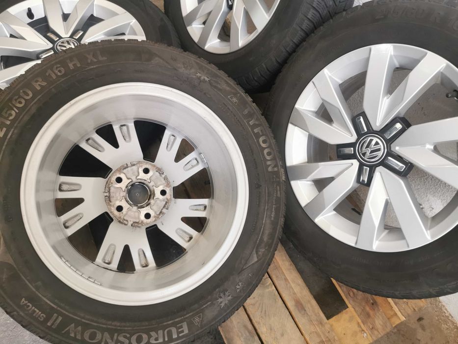 Jante Originale VW  Passat B8 R 16 cu anvelope de iarna