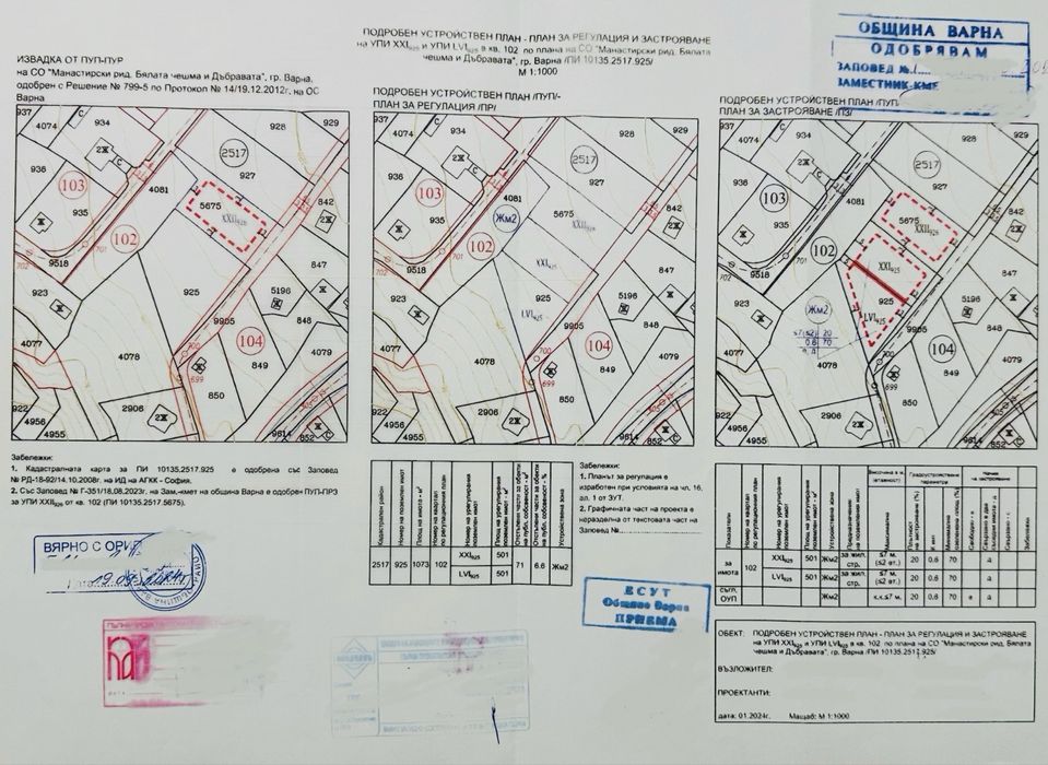Манастирски Рид, Два съседни парцела, общо 1002 м2