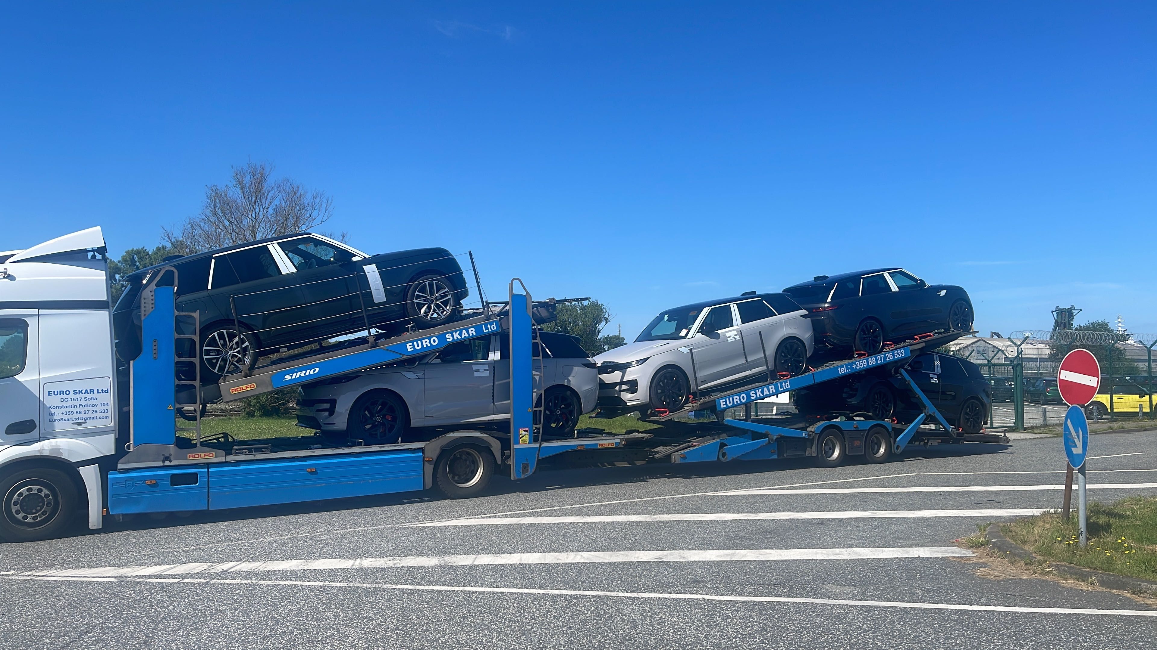 Автовоз Mercedes Actros