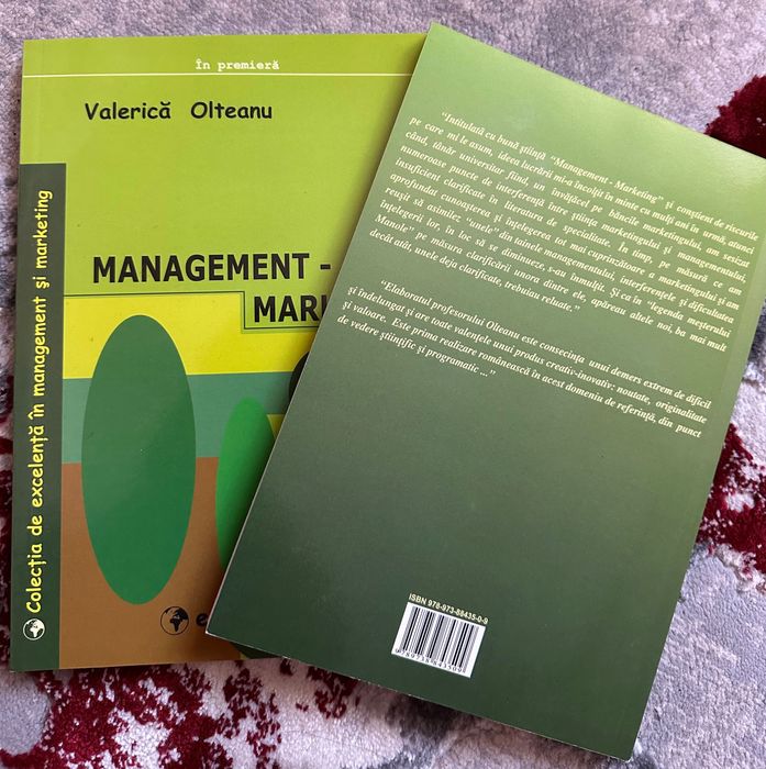 Vand carti Management - Marketing