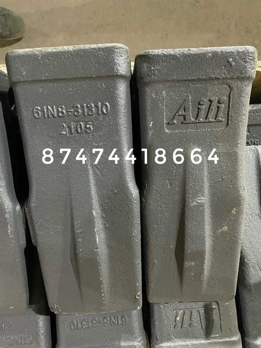 Коронки для экскаваторов CAT, Hyundai,  Volvo Hitachi, Komatsu,Doosan,
