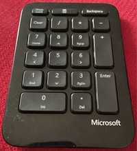 Microsoft Sculpt Wireless Bluetooth Slim Keypad Numeric Numpad Black