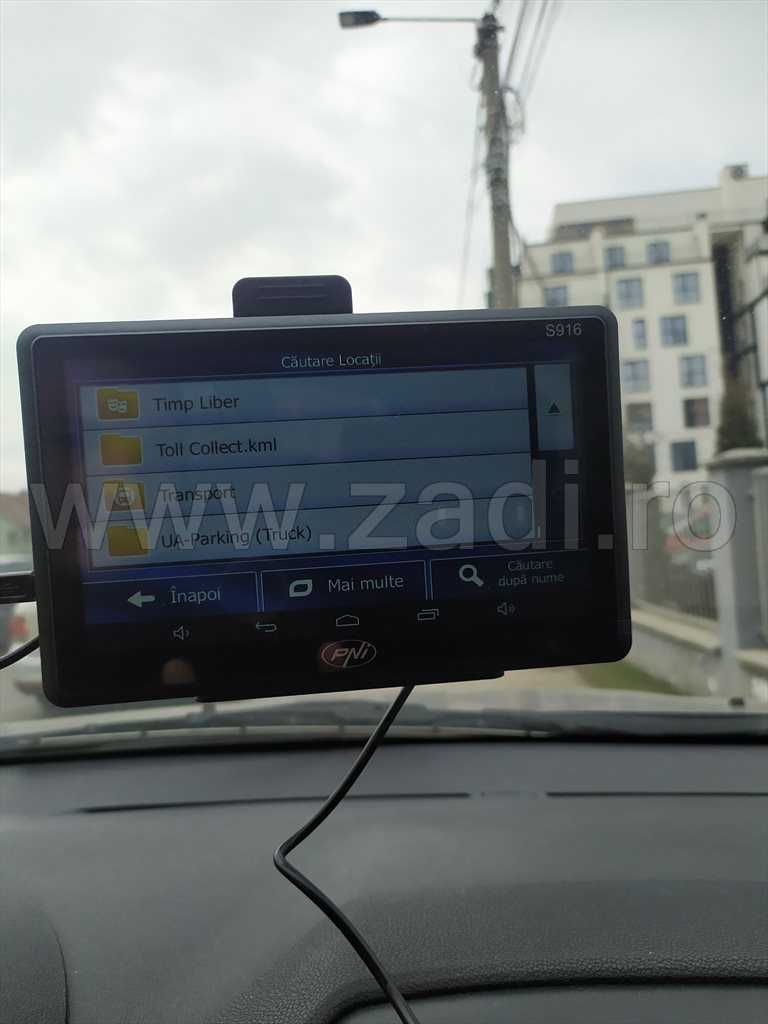 GPS PNI S916 - camera DVR, Android, Filmeaza, navigheaza -harti noi