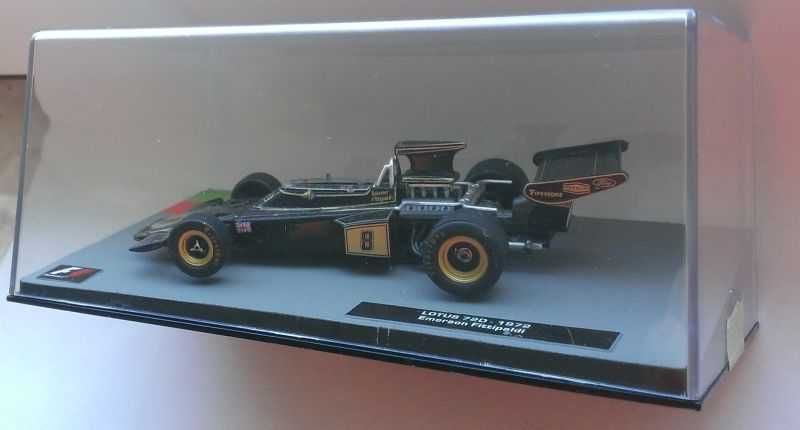 Macheta Lotus 72D Fittipaldi campion Formula 1 1972 - Altaya 1/43 F1