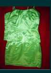 Costum nou verde fosforescent măr M