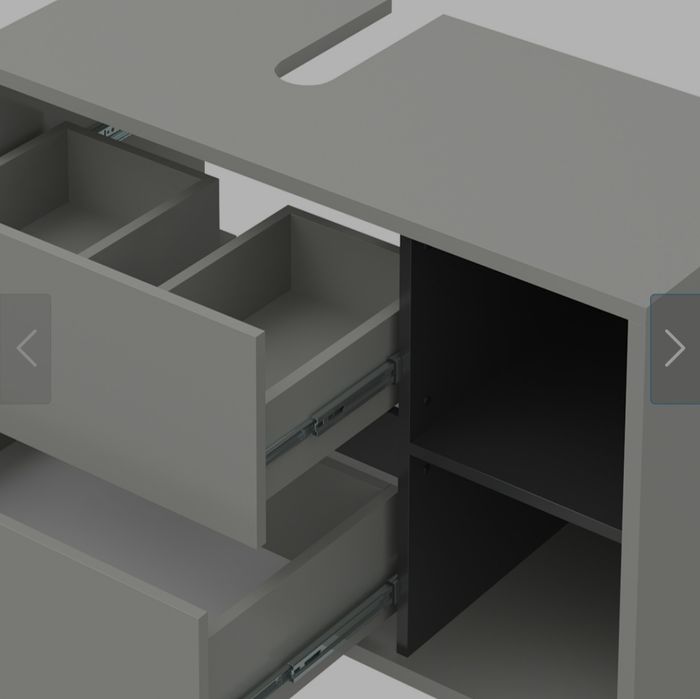 Шкаф за подмивка Vicco 3097