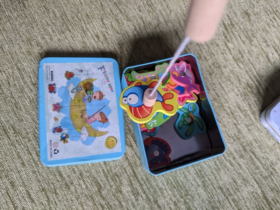 Въдичка магнит с пъстри морски обитатели, 2+