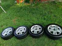 Set 4 jante aliaj cu anvelope Renault Megane 2