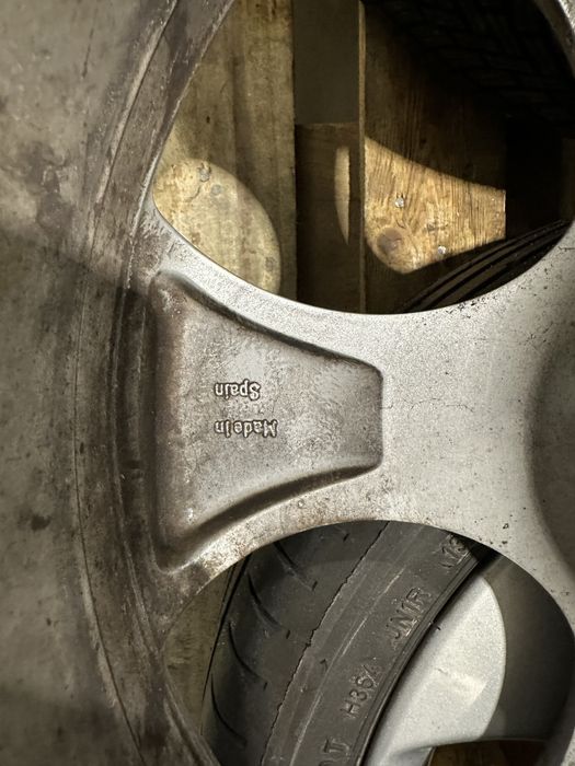 джанти 17 VW оригинални с летни гуми Dunlop sport maxx 215/40/17