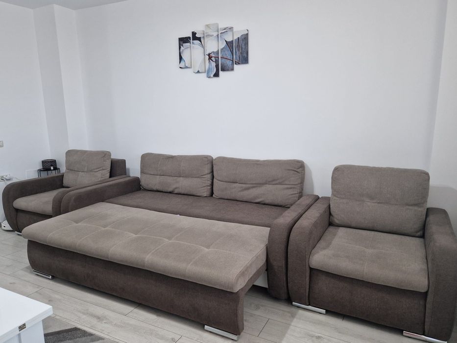 Set Mondo Canapea  extensibila + Fotolii