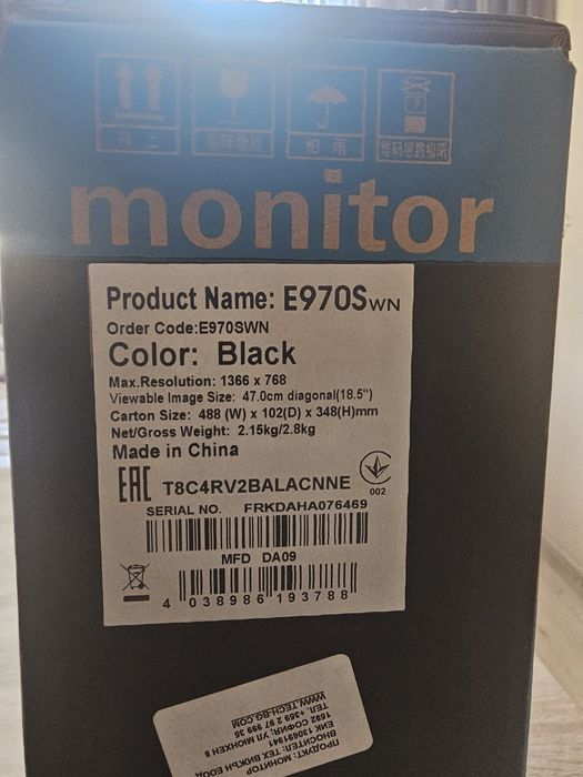 Монитор AOC 18.5 INCH (47см)