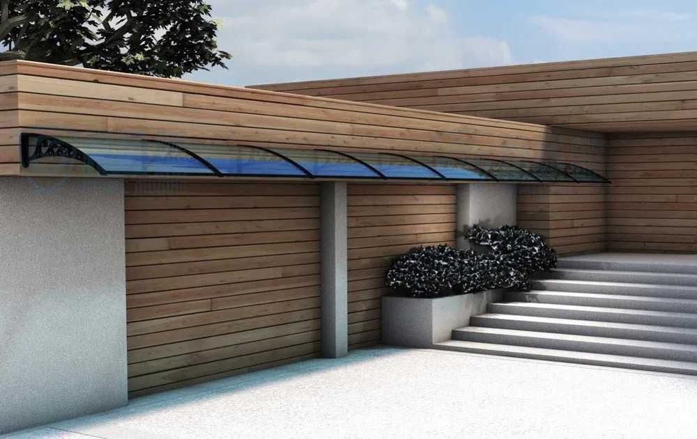 Copertina Aluminiu/ABS cu policarbonat/plexiglass pentru usa/geam