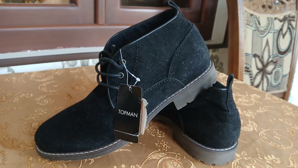 Мужские замщевые ботинки